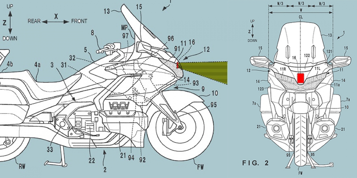 跟進導入ACC!HONDA GOLDWING全新專利圖曝光