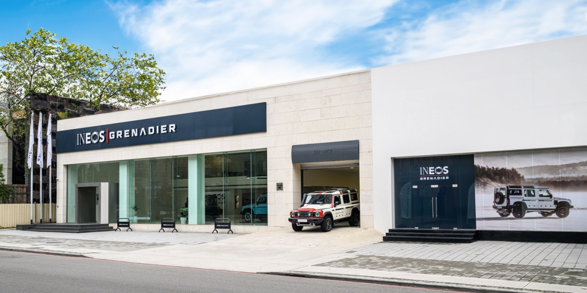 INEOS Grenadier 台中展示暨服務中心嶄新落成 百坪全方位空間,樹立中部層峰越野旅行車市場新標竿