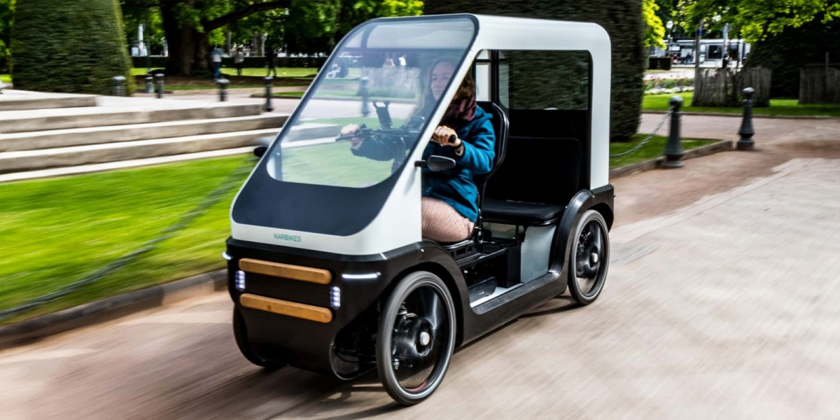 騎單車也可以有頂篷和冷氣?法國電動四輪怪車 Karbikes 顛覆你的通勤概念!