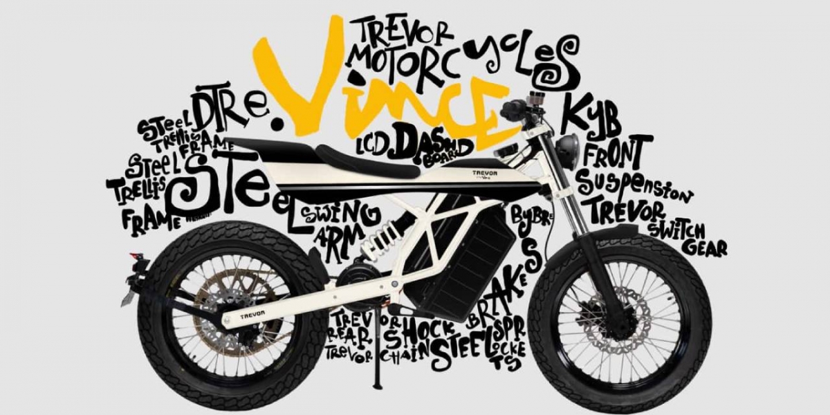 Trevor Motorcycles DTRe Vince:15匹馬力、47.4 Nm扭力、KYB懸吊、ByBre剎車,跨界風格濃厚的電動Fun Bike!