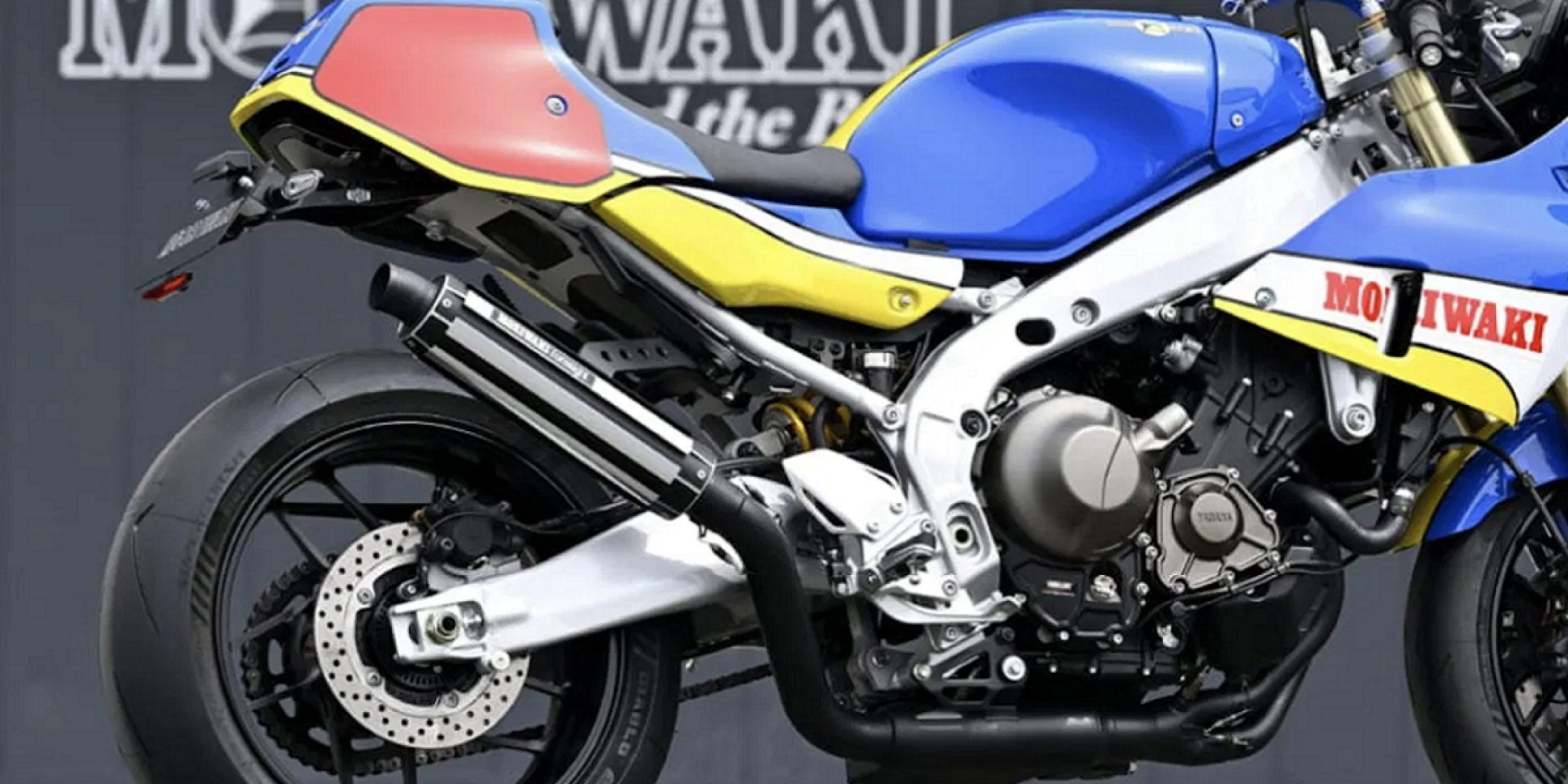 1980年代經典Moriwaki Foresight排氣管重返現代！Moriwaki 完美復刻到Yamaha XSR900 GP上