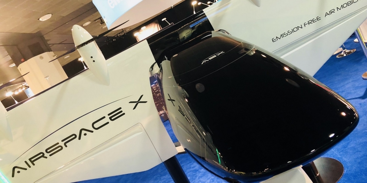空中移動科技近在眼前,AirSpaceX MOBi-ONE底特律車展亮相