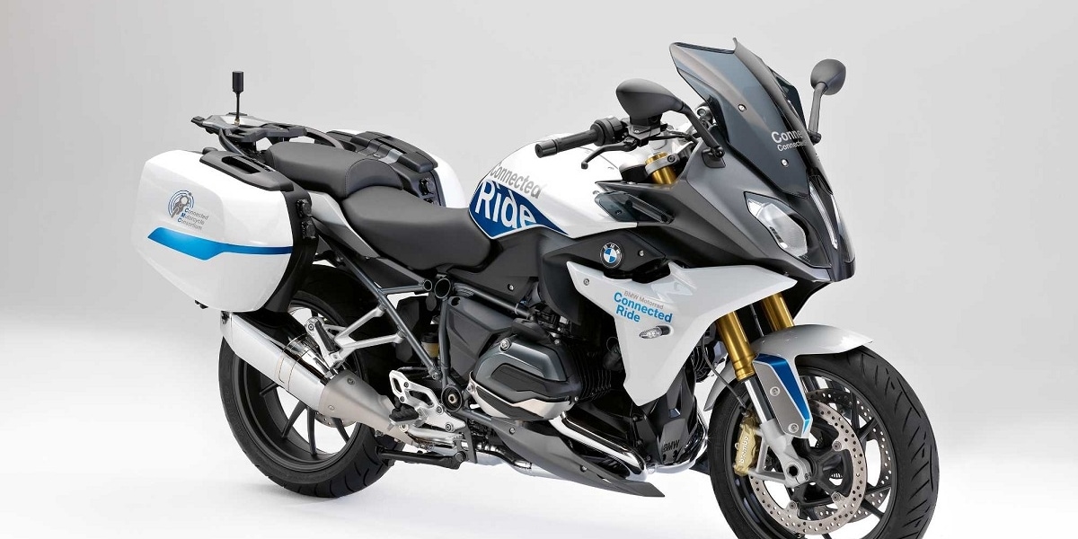 機車用車聯網系統發表。BMW R1200RS CONNECTEDRIDE