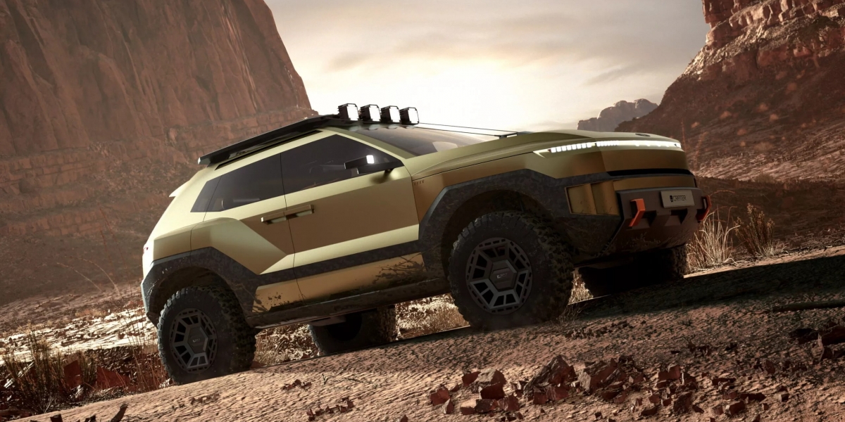 韓系硬派越野 Hyundai Crater Concept正式登場