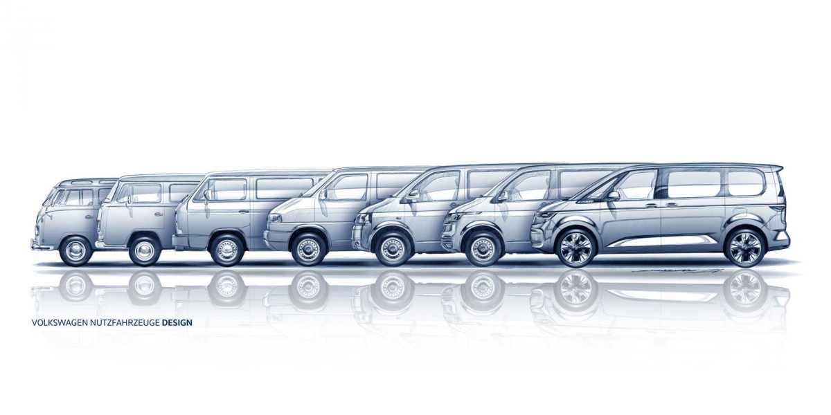 豪華、科技都將更勝以往!Volkswagen大改款Multivan預告六月登場