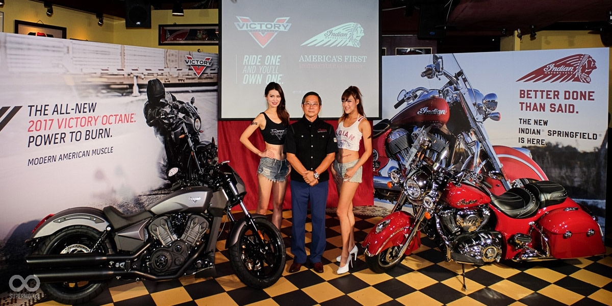 美式風潮襲來。Victory Octane/Indian Springfield強勢登台