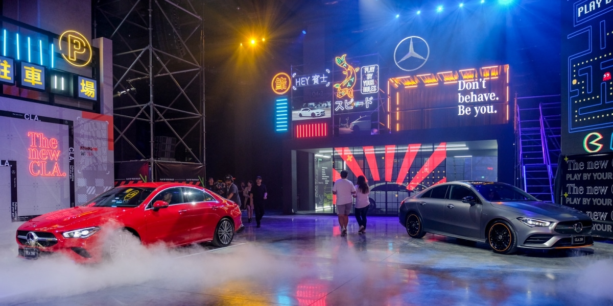 玩樂規則由你制定。The new Mercedes-Benz CLA台灣發表