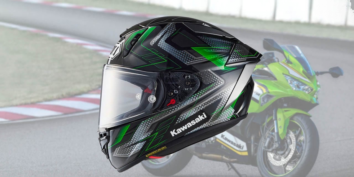經典綠黑配色詮釋速度之美!SHOEI X-Fifteen ESCALATE Kawasaki 專屬塗裝登場