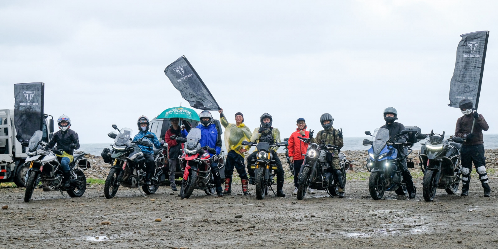 紳士也能越野！Triumph 伯爵級探險訓練 Level 1 ！帶你從咖啡廳走到野外玩土