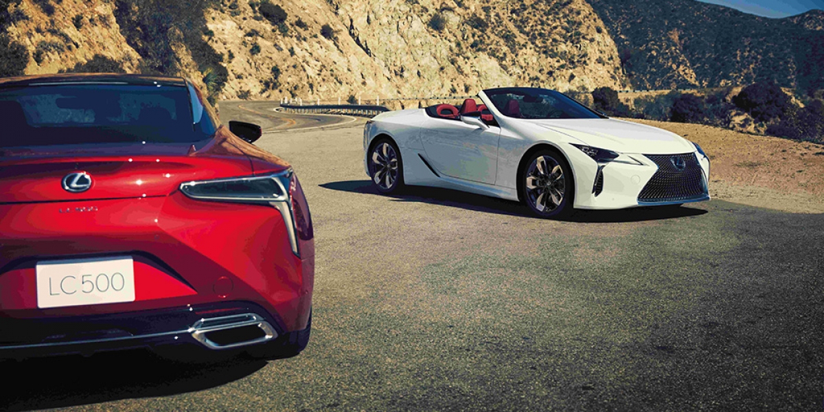 絕美優雅,LEXUS旗艦GT跑車2024年式LC及LC CONVERTIBLE正式登台