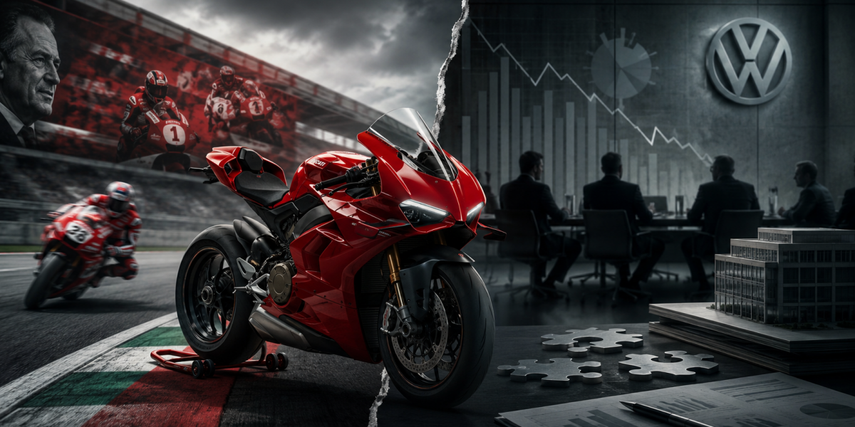 VW 重整壓力再掀 Ducati 出售傳聞，銀行顧問建議變現資產