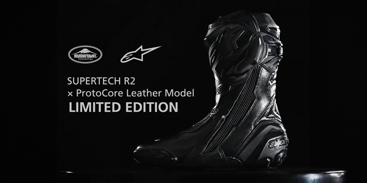 Kushitani x Alpinestars 聯名版限量黑登場! Super Tech R2 x Protocore Leather Blackout Model 開放預訂
