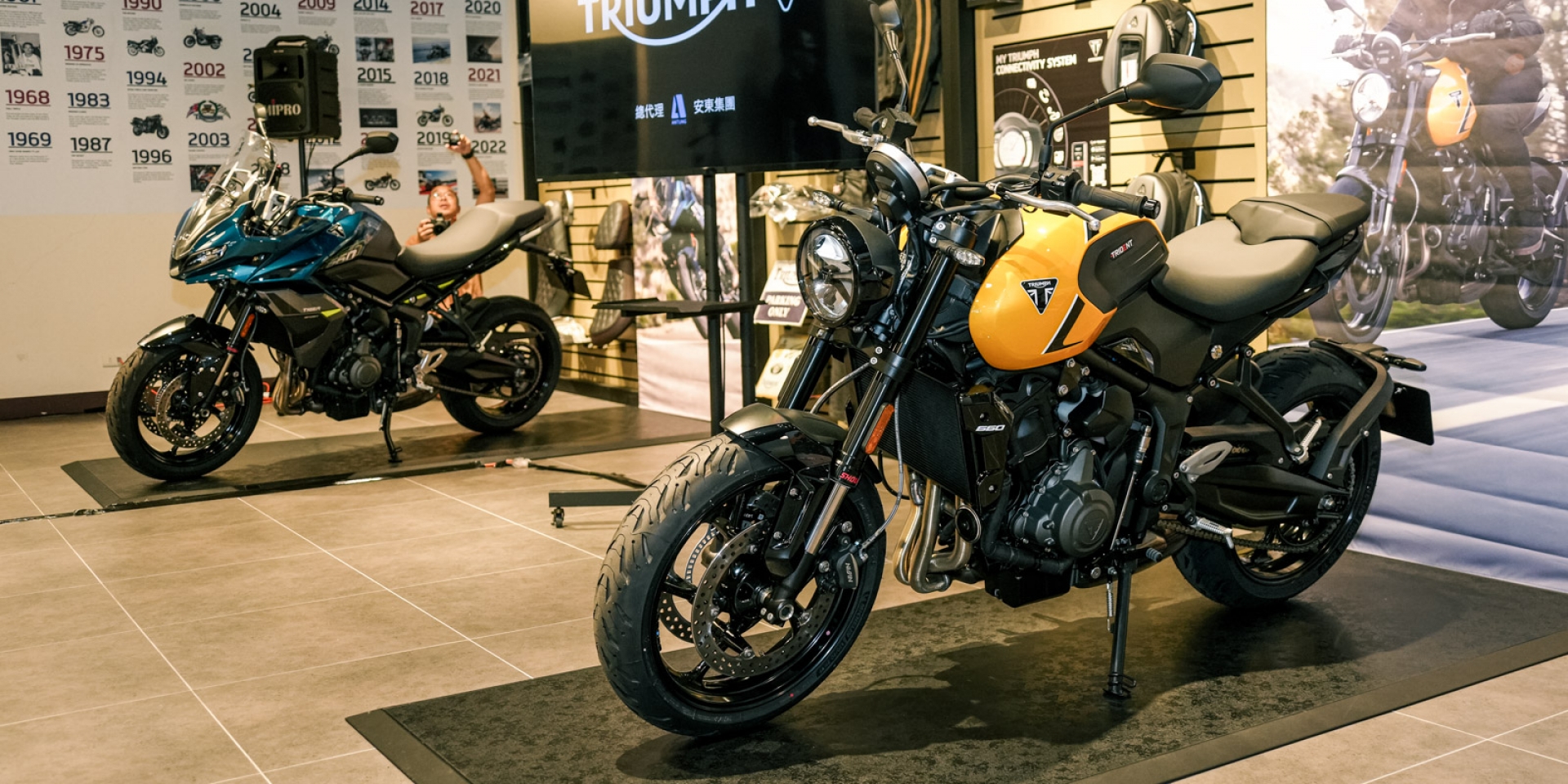 95匹大動力、補足高轉速！2026 年式 Triumph Trident 660/Tiger Sport 660 兩車均一價 39.9 萬台灣發表