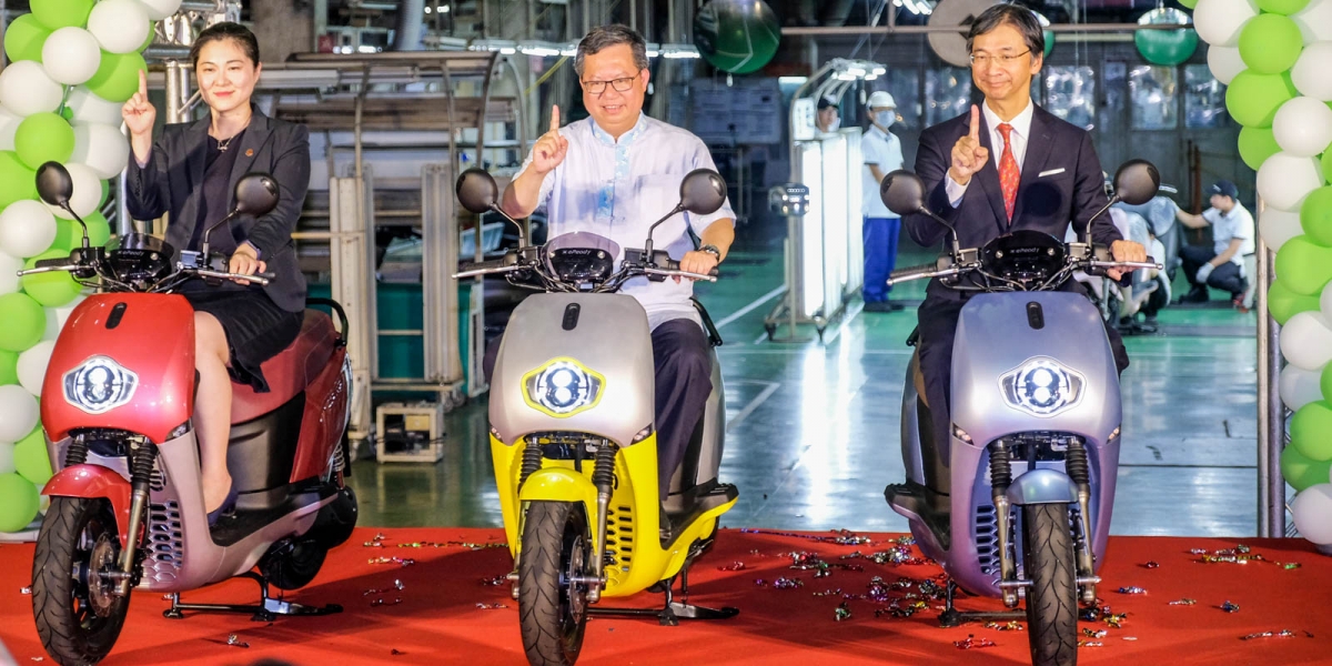 桃園市長鄭文燦到場慶賀 全新電車品牌eReady 首款新車Fun下線典禮