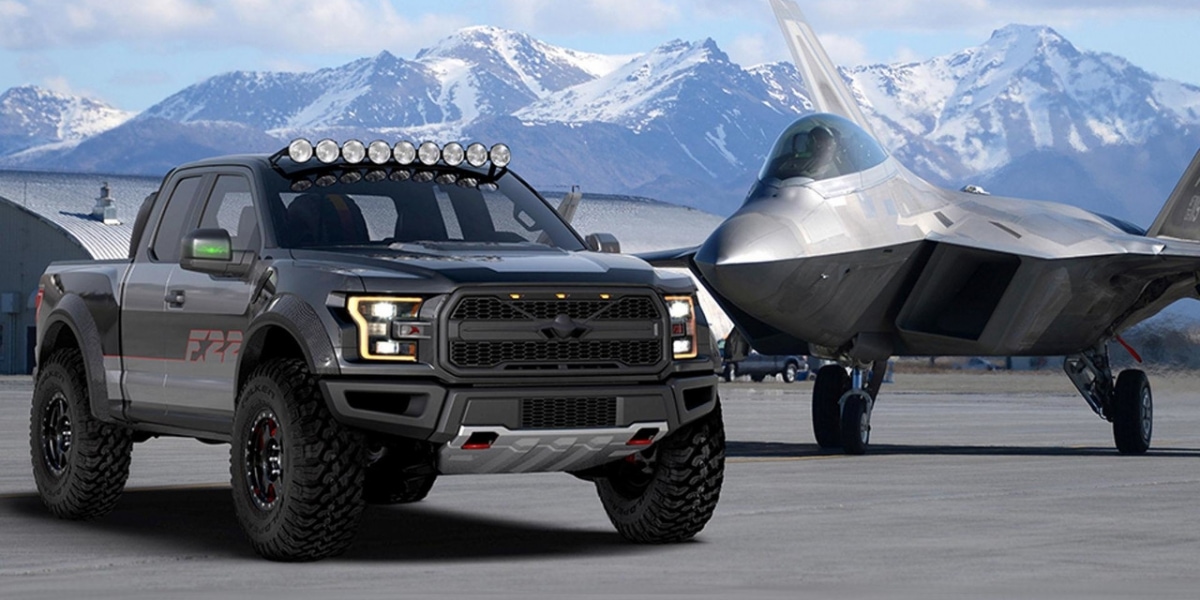猛禽貨卡對猛禽戰機 Ford F-150 Raptor 推F22聯名款