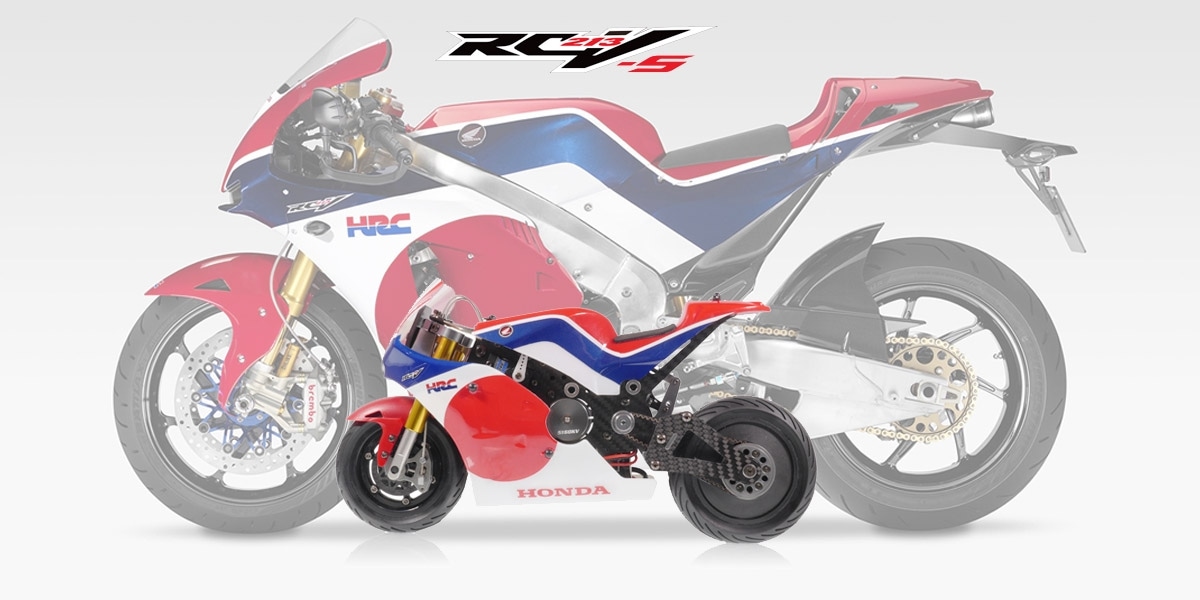 超高擬真度,1/8 HONDA RC213V-S X-Rider RC Bike遙控車