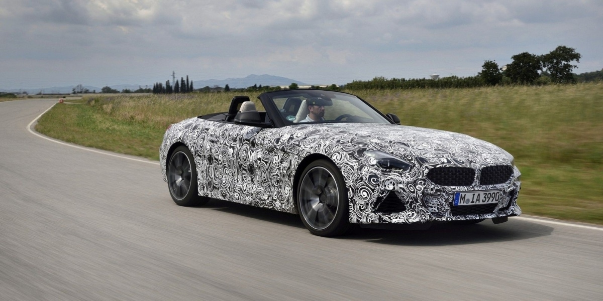 最快今年夏天亮相新一代BMW Z4,原廠測試照露出