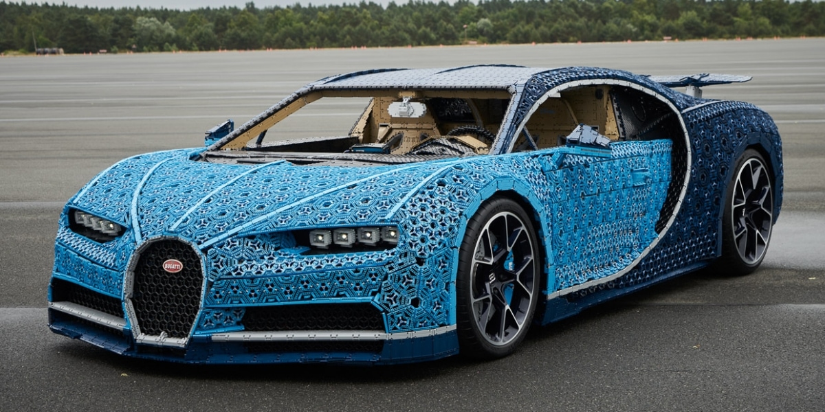 買不起真的Bugatti Chiron?那自己組一輛樂高版的吧!