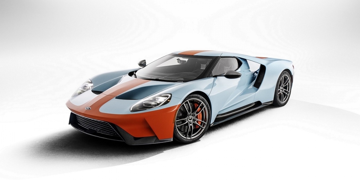 經典的記憶Ford GT Heritage Edition,Gulf Oil石油塗裝