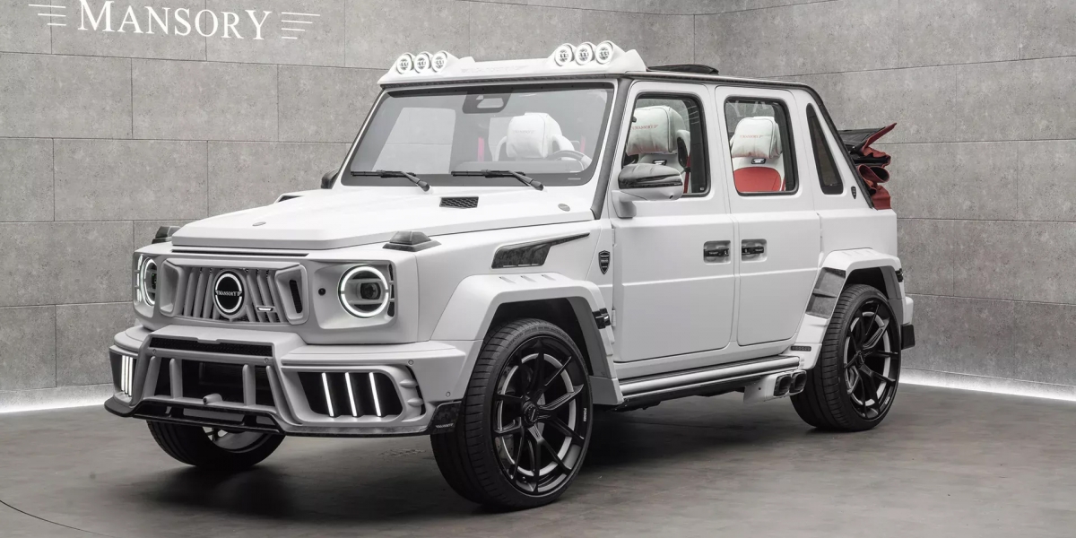 比Maybach還狂！Mansory Speranza變身G-Class最浮誇敞篷怪獸