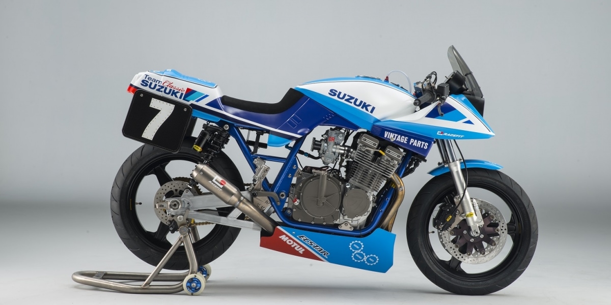 經典對決。SUZUKI GSX1100 KATANA 迎戰英國耐久賽
