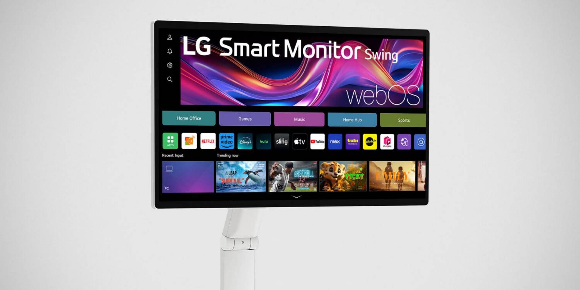 LG 推出 Smart Monitor Swing：螢幕、電視、工作站三合一的智慧新物種