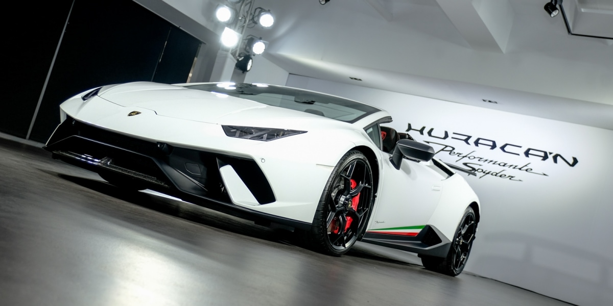 上空更嗆辣,Lamborghini Huracán Performante Spyder台灣正式登場
