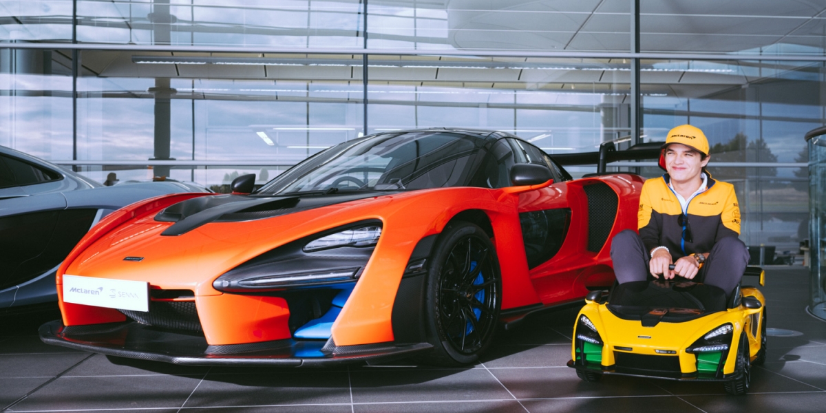 你也可以當McLaren Senna車主!只是腿部空間是個問題!