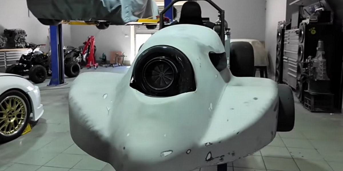 最大馬力超過800hp!澳洲YouTuber Snail TV將Suzuki Hayabusa引擎裝上卡丁車