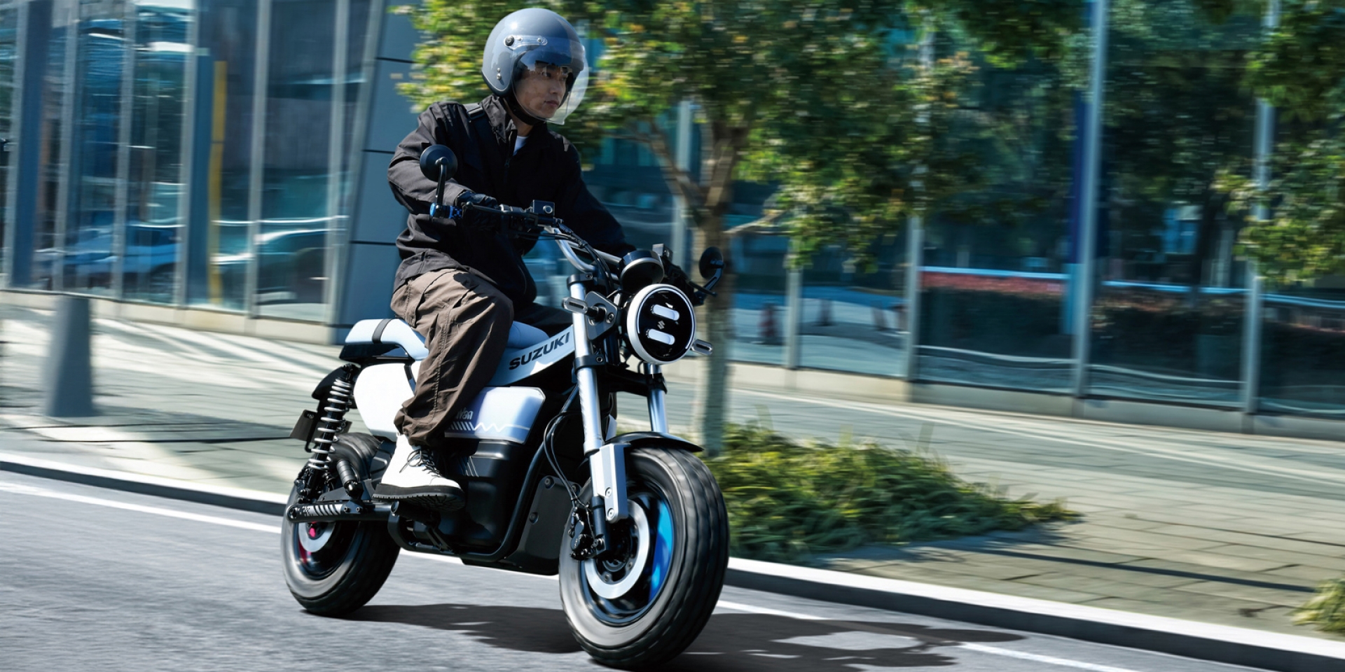 經典玩樂精神再現！SUZUKI e-VanVan概念車，電動胖胖車超萌登場！