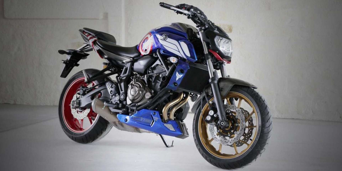 鋼鐵人 vs 美國隊長!YAMAHA MT-07「Civil War」by.AD Koncept