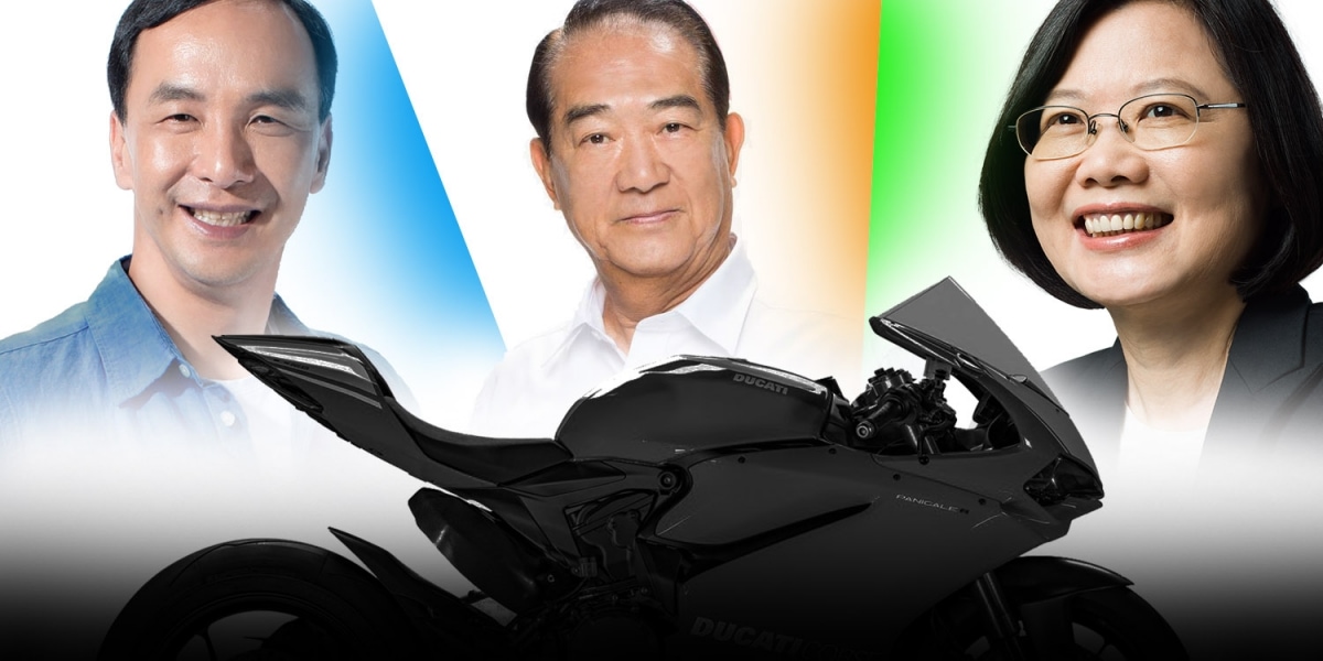 瘋政治調查。總統大選三位候選人各用什麼車代表最貼切?