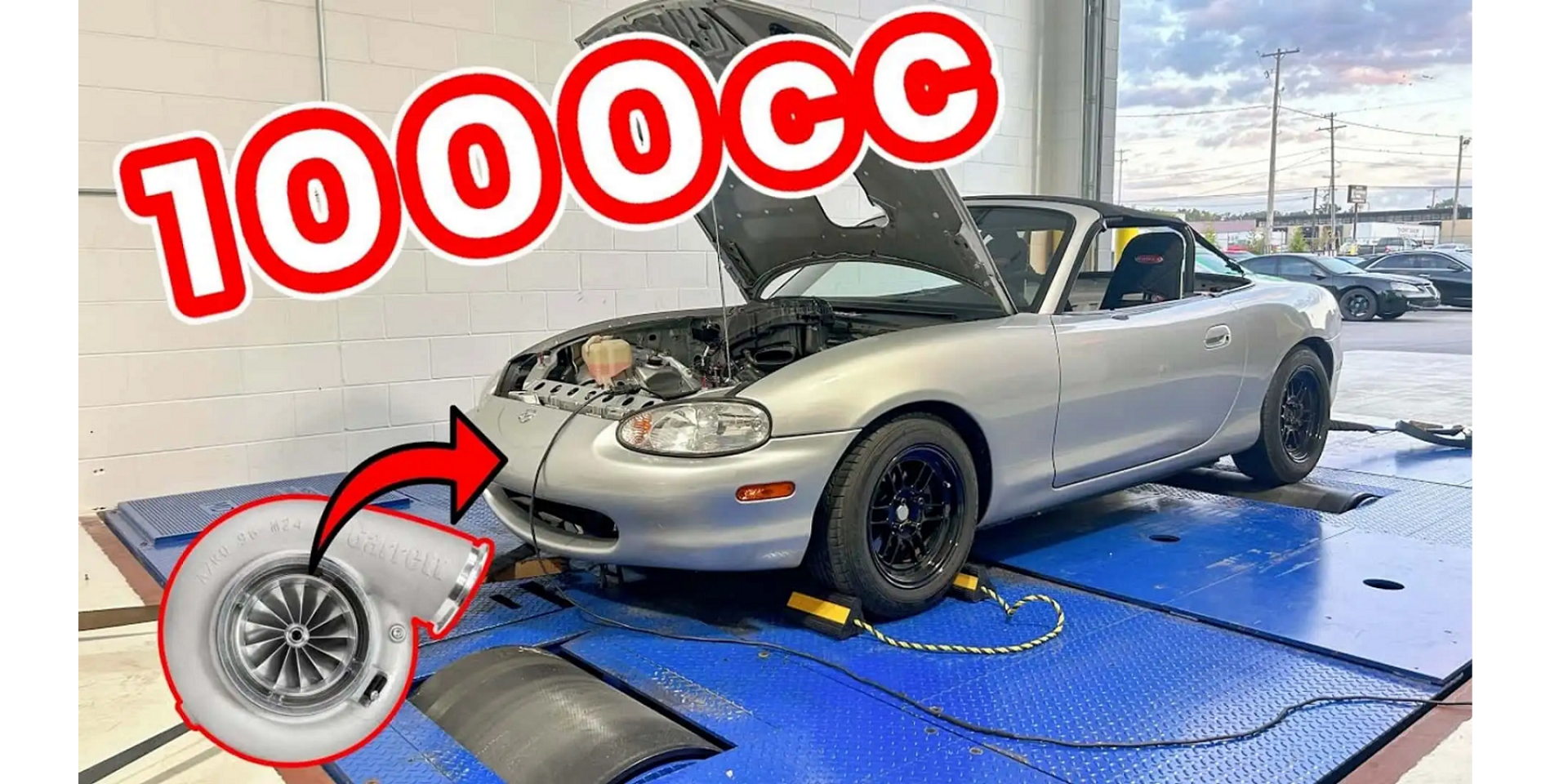 換上CBR1000RR引擎還外掛一顆渦輪！國外YouTuber「Reed Makes Car」推出Mazda Miata改裝作品