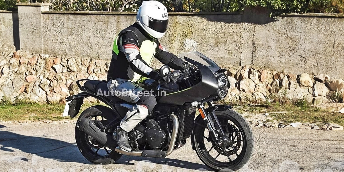 英倫黃牌Cafe Racer現身!TRIUMPH Thruxton 400 間諜照印度曝光