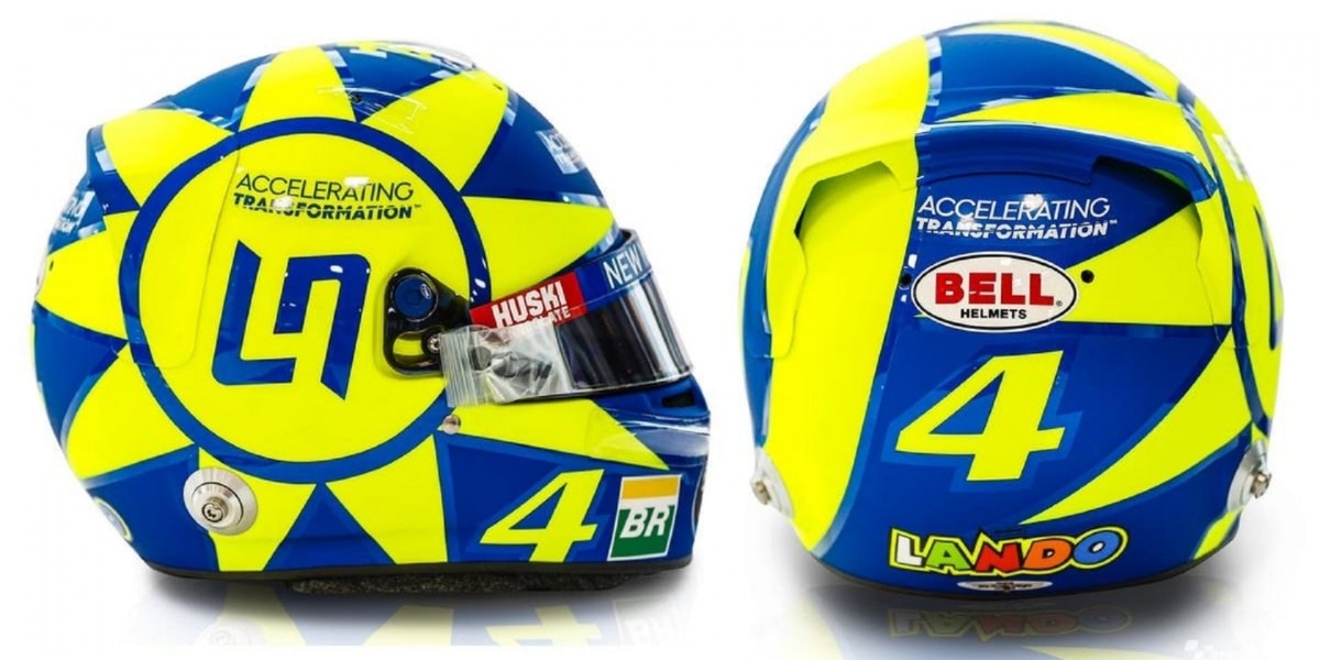 這不是仿冒,是致敬!F1車手Lando Norris義大利站換裝致敬偶像Valentino Rossi