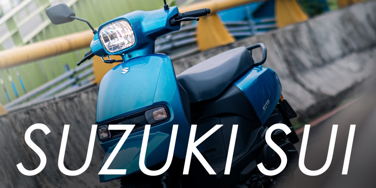 街頭最「水」 日系文青風!SUZUKI SUI 讓你成為與眾不同的風格騎士