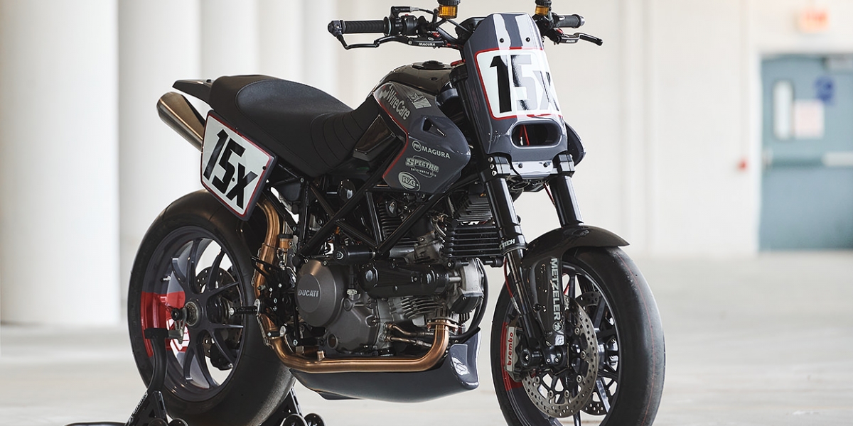 賽道就緒!2010 DUCATI Hypermotard 796 by Analog