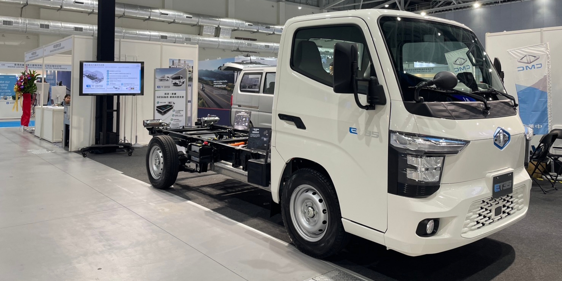 中華汽車打造低碳智慧運輸新解方 自主研發電動商用車ET35與E300展現綠色物流新實力
