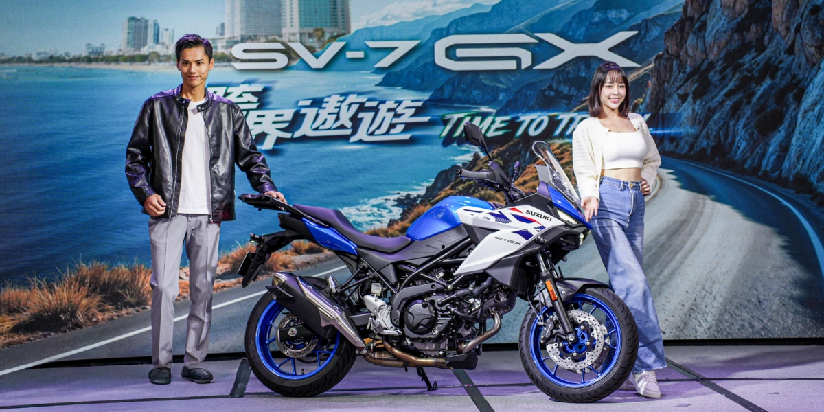 SUZUKI SV-7GX：滿配電控、進退快排的V缸跨界旅跑，早鳥優惠價34.8萬元發表！