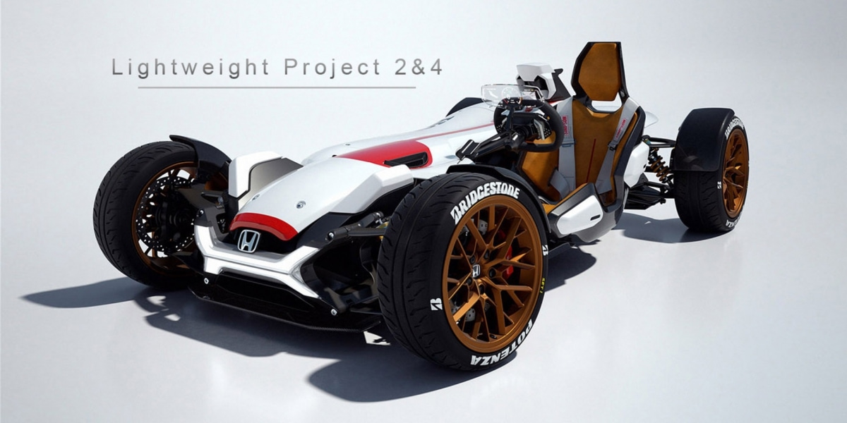 兩輪、四輪攜手合作。 HONDA推出Lightweight Project 2&4