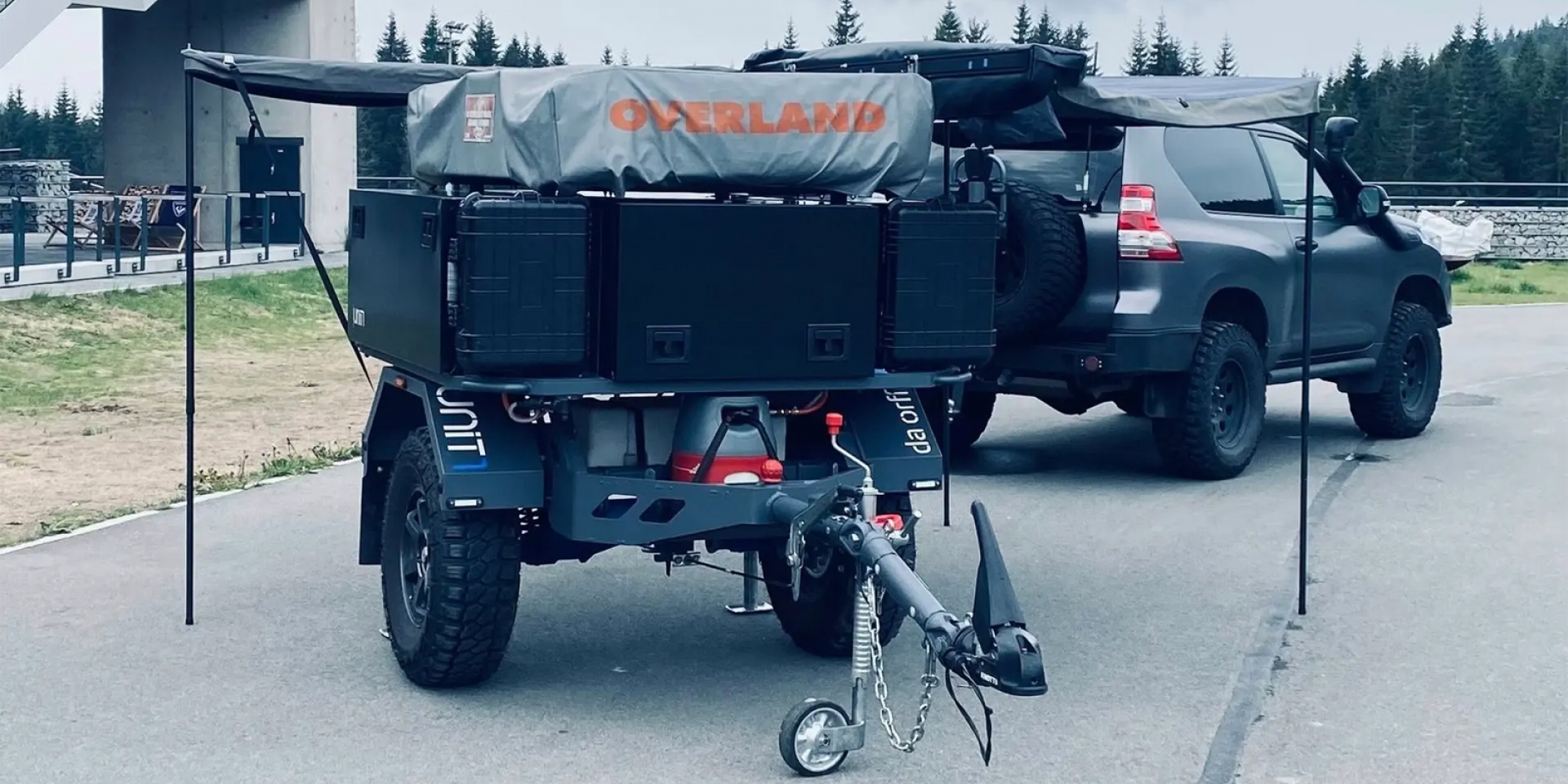 從戰地擔架變身多功能露營拖車！Da Orffo Unit 1 一車多用超狂變形金剛現身