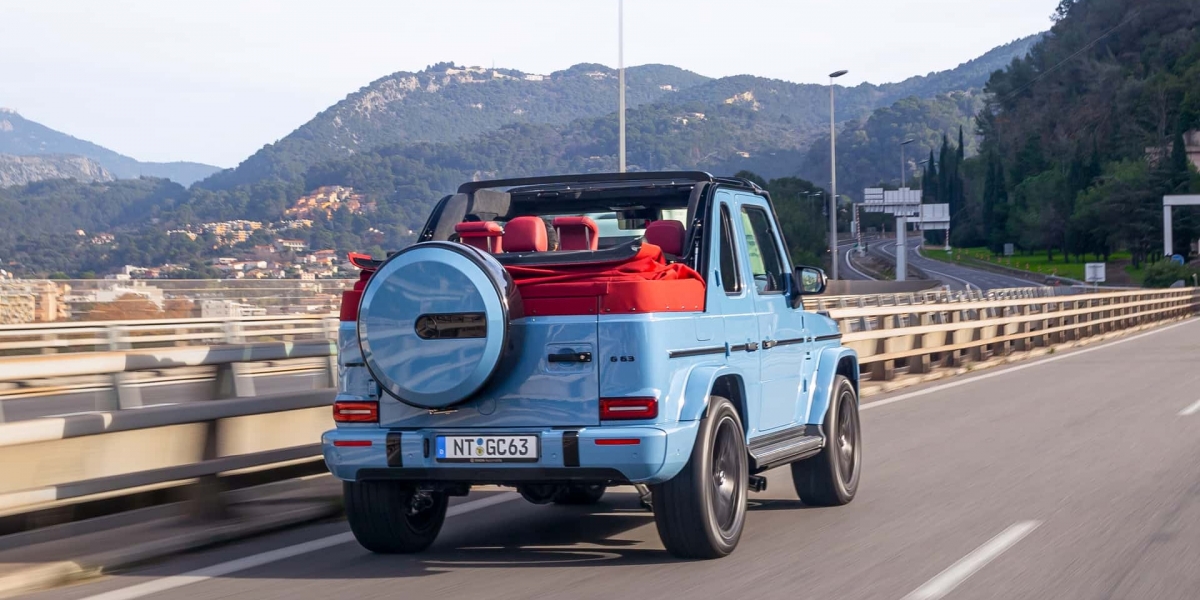 非原廠Mercedes-AMG G63 Cabriolet限量推出20輛,敞篷+對開車門