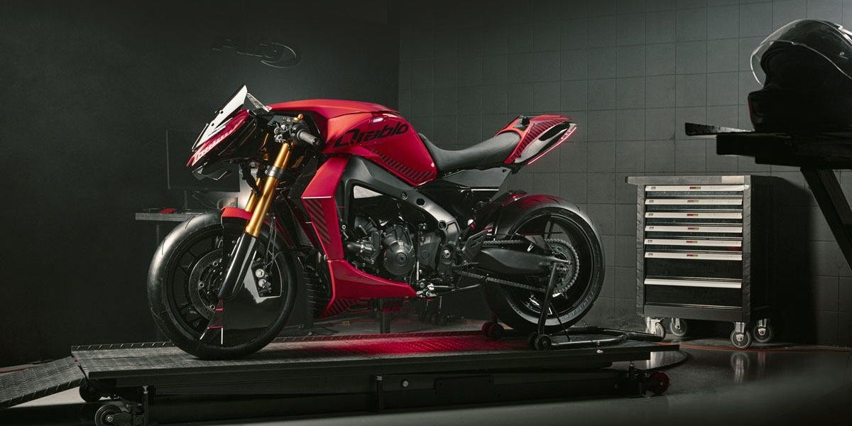 鮮紅三缸異形!YAMAHA MT-09 SP DIABLO by.Puig
