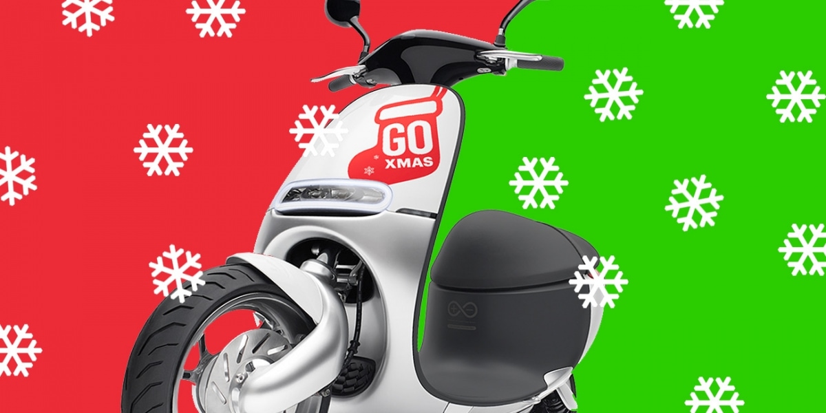 Gogoro 聖誕  0 頭款 0 利率  Smartscooter™ 智慧雙輪 輕鬆騎回家!