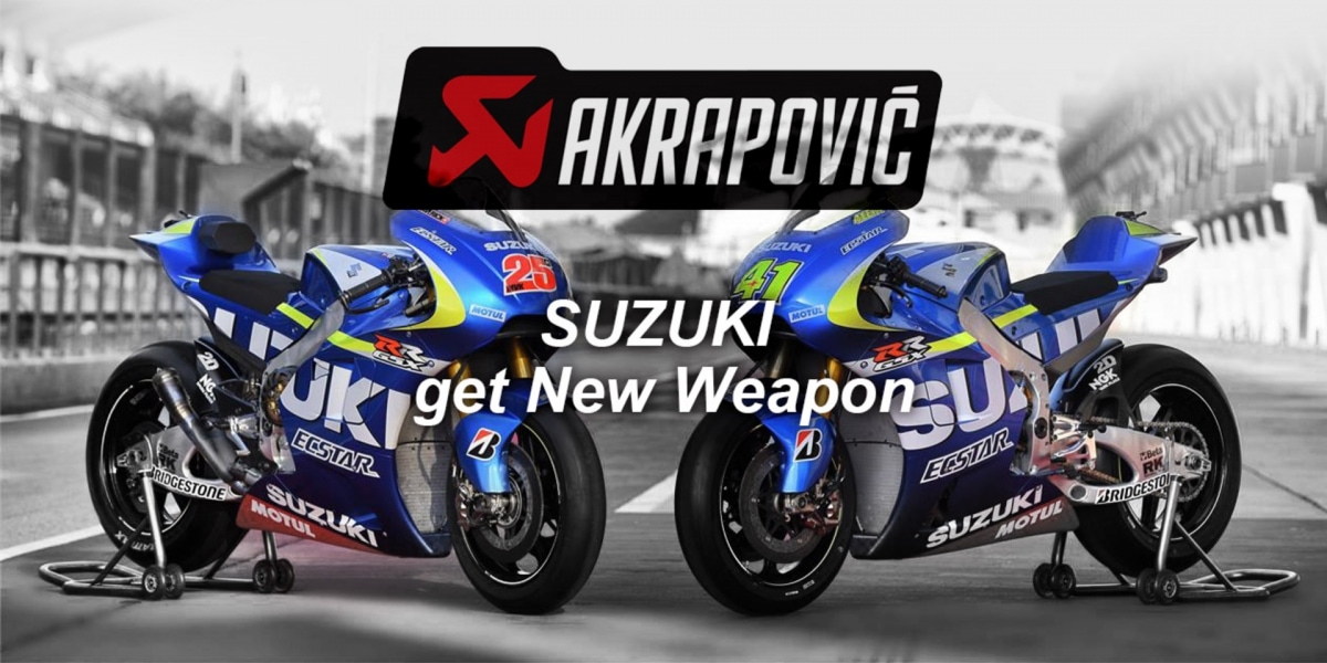 新兵器加入-AKRAPOVIC & SUZUKI MotoGP組合美國印城站登場
