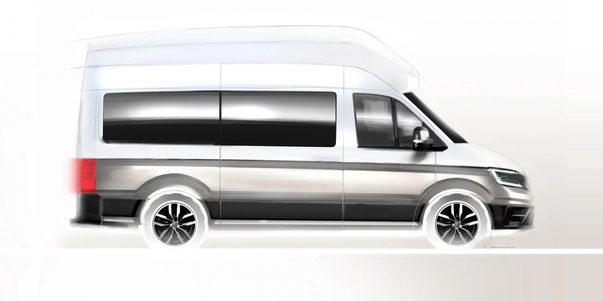 顛覆你對廂型車的想像,Volkswagen全新Crafter露營車竟然還有廁所
