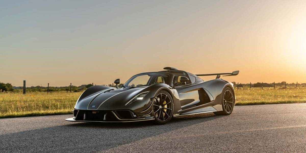 最高時速上看500公里/小時,Hennessey Venom F5 Revolution Roadster限量12輛