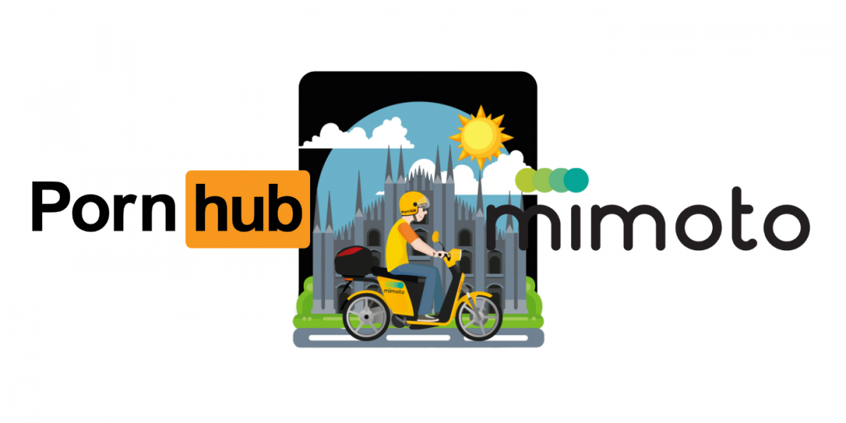 PornHub跨界合作MiMoto!提供民眾免費騎乘共享機車!