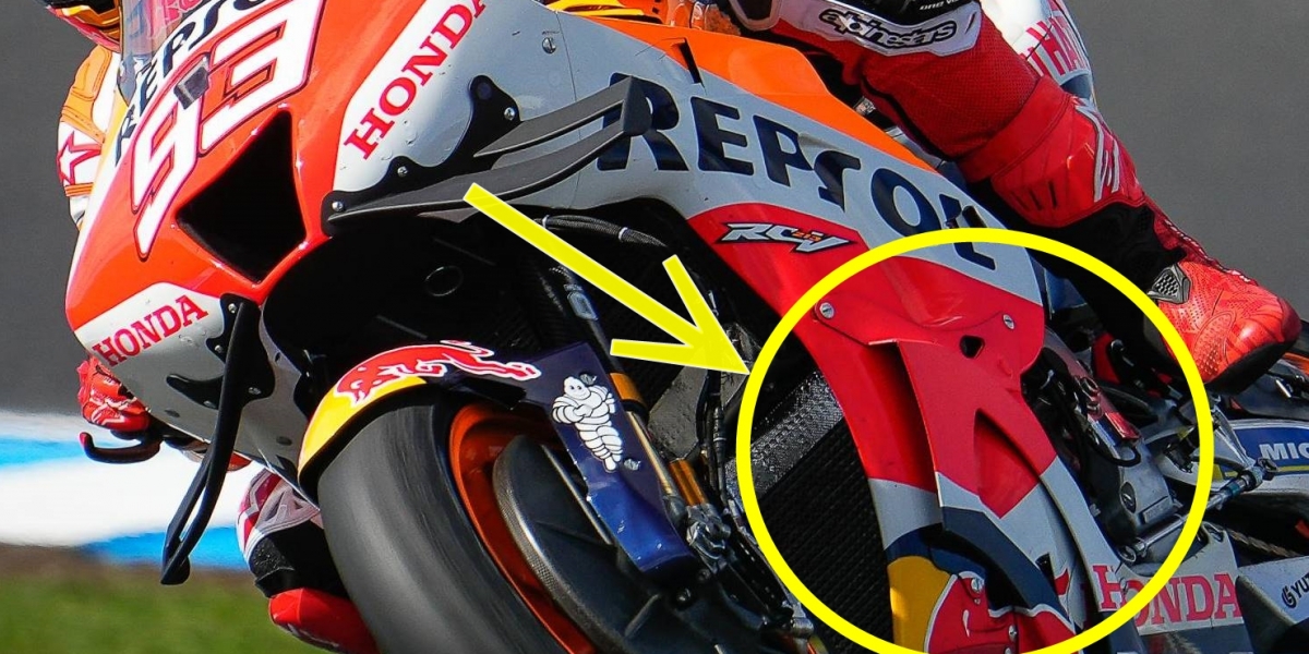 空力進化的大仿生時代!Repsol HONDA RC213V 全新整流罩造型與尾翼實戰裝配!