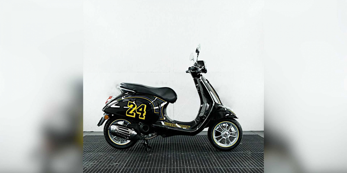 向Kobe Bryant致敬的Vespa Primavera 50!8/31進行拍賣!